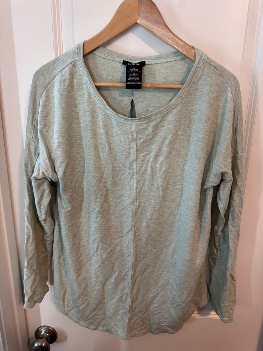 Premise stretchy long sleeved shirt